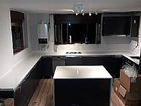 Amerikan Ada Yemek Masalı Mutfak Tadilatı Projeleri