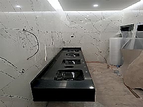 Villa İçi Banyo Dekorasyonu Proje Ve Çalışmaları