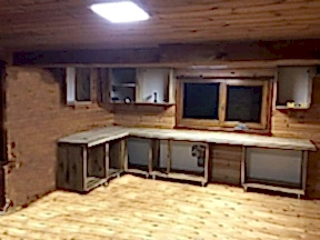 Eski Ahşap Evi Mutfak Yenileme Çalışması